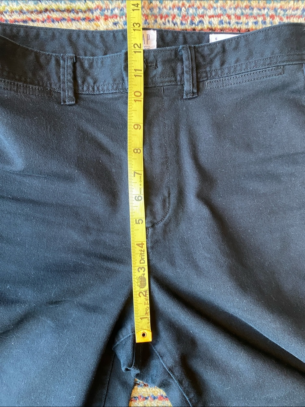 GAP Black Wide Leg Crop - Picture 7 of 9